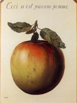 雷內 馬格裡特 這不是一個蘋果